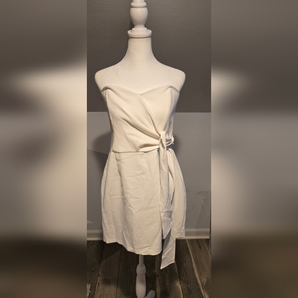 French Connection White Mini Dress